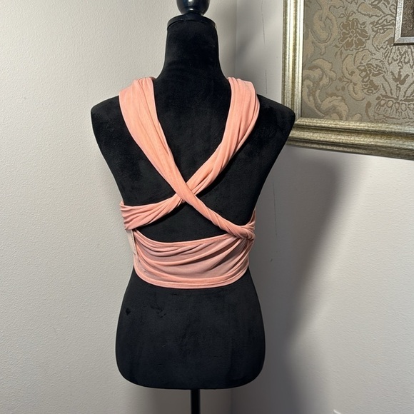SHEIN Bae pink bustier camisole Sz 6 versatile camisole top new - Picture 3 of 8